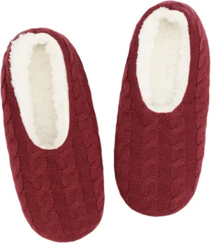 Panda Bros Slipper Socks For Women With Grippers, Fuzzy Womens Slipper Socks With Non Slip Bottoms, Cozy Warm House Slippers