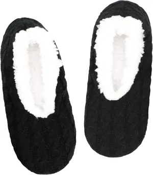 Panda Bros Slipper Socks For Women With Grippers, Fuzzy Womens Slipper Socks With Non Slip Bottoms, Cozy Warm House Slippers