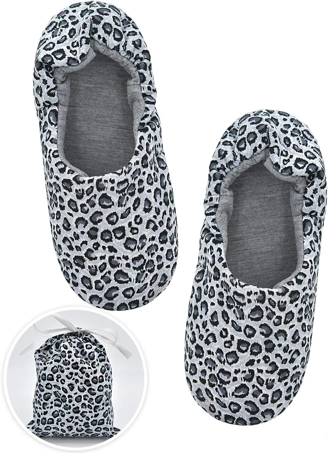 Panda Bros Women's Ballerina House Slippers,Anti-Skid Comfy Warm Ballet Style Slippers