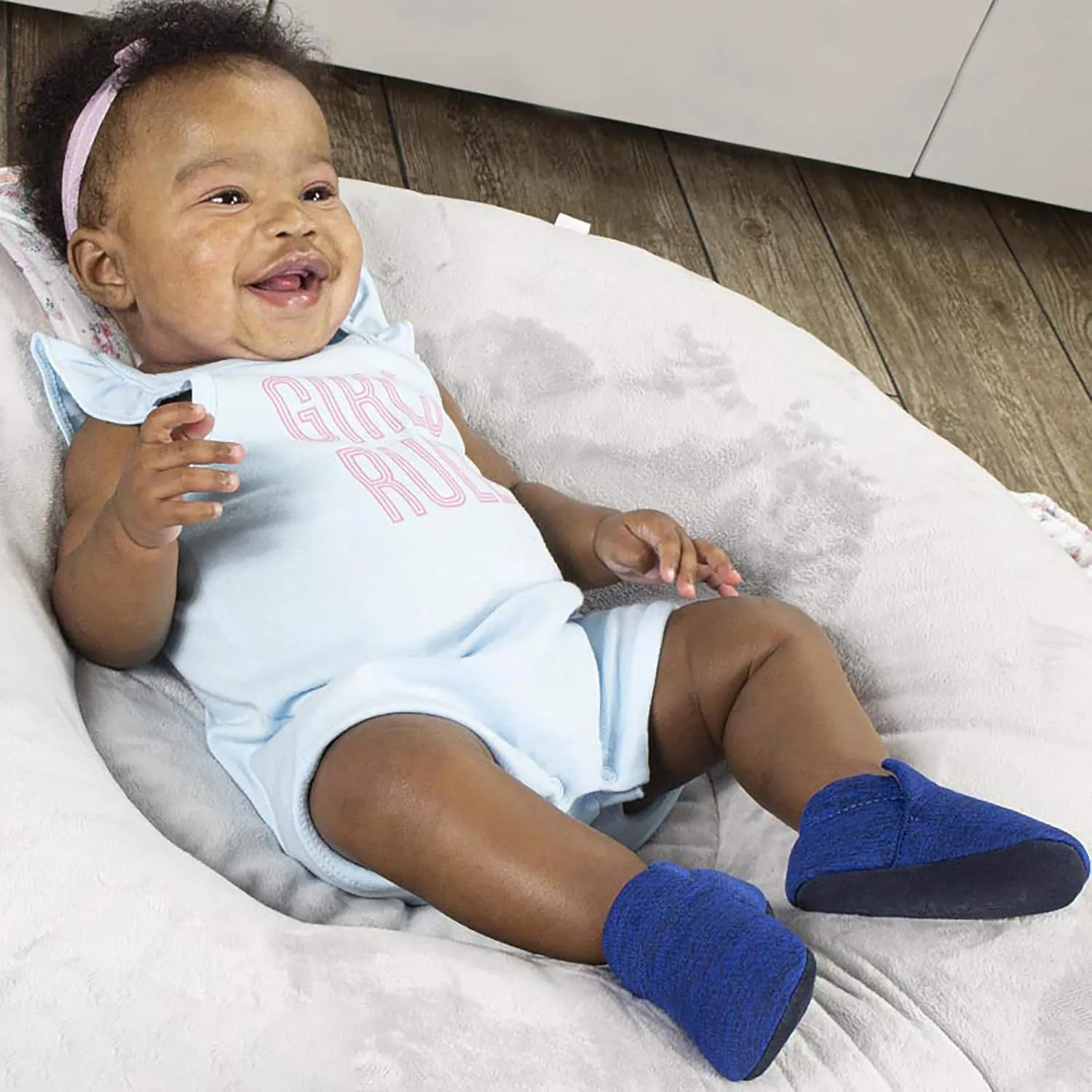 pediped Baby-Girl's Slipper Crib Shoe