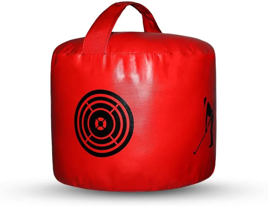 PGS Golf Swing Trainer Golf Smash Hitting Bag Practice Tool for Golf Beginners to Train at Home or Outside, Durable and Waterproof - UNFILLED