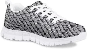 PinUp Angel Cute Sneakers for Girls Breathable Non-Slip Casual Kids Shoe for Back to School