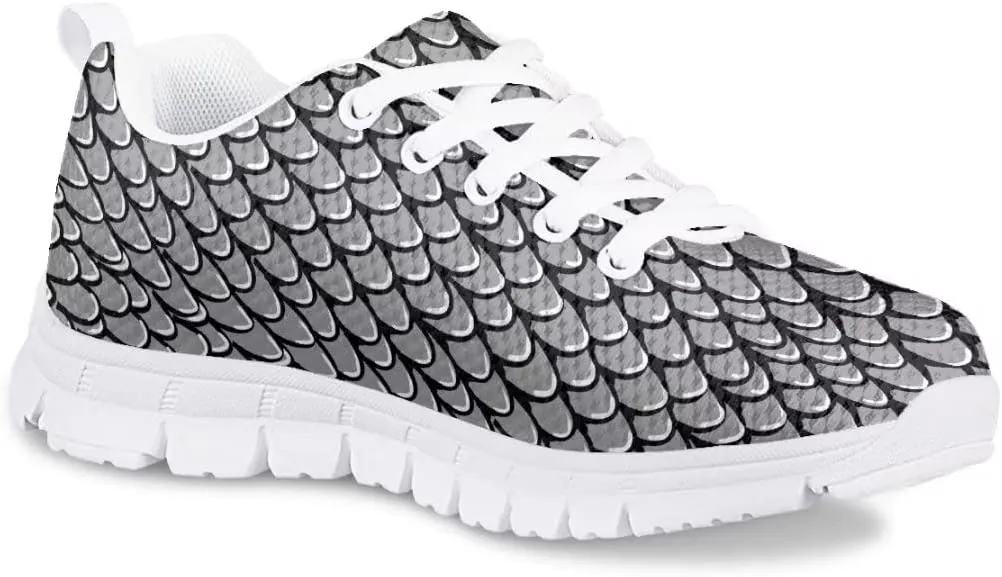 PinUp Angel Cute Sneakers for Girls Breathable Non-Slip Casual Kids Shoe for Back to School