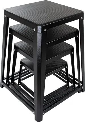 Plyometric Platform 12/18/20/24 Inch Fitness Exercise Jump Box Step for Fitting, Plyometric Jumping Exercise Training
