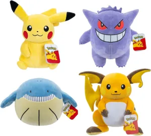 Pokemon Pokémon 30 cm Plush Wave 95257-14 - Pikachu, Gengar, Wailmar, Raichu - Official Stuffed Toy for Children 2 