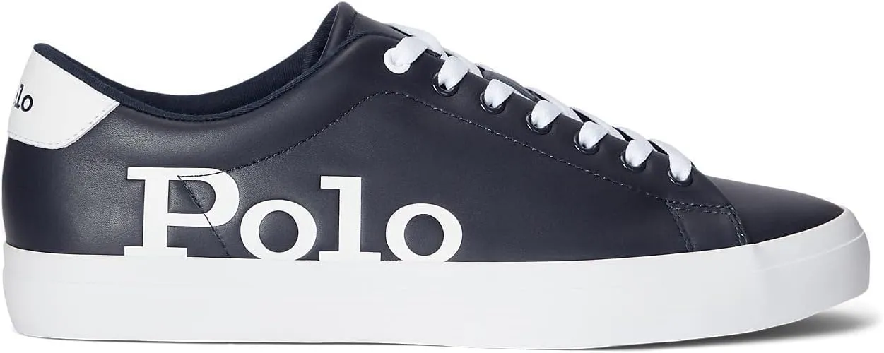 Polo Ralph Lauren Men's Longwood Logo Leather Sneaker