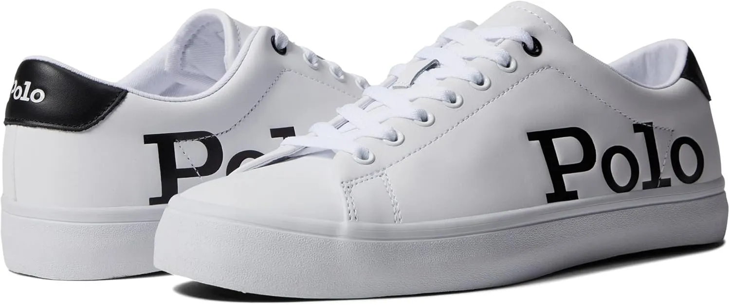 Polo Ralph Lauren Men's Longwood Logo Leather Sneaker