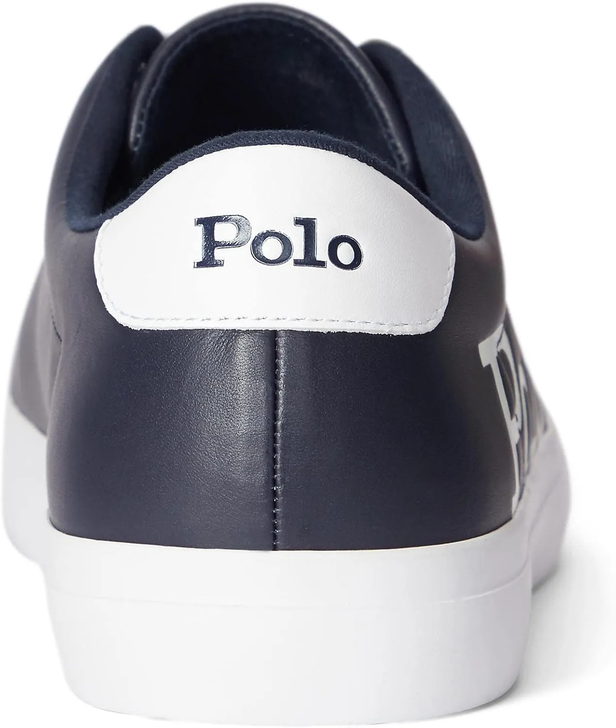 Polo Ralph Lauren Men's Longwood Logo Leather Sneaker