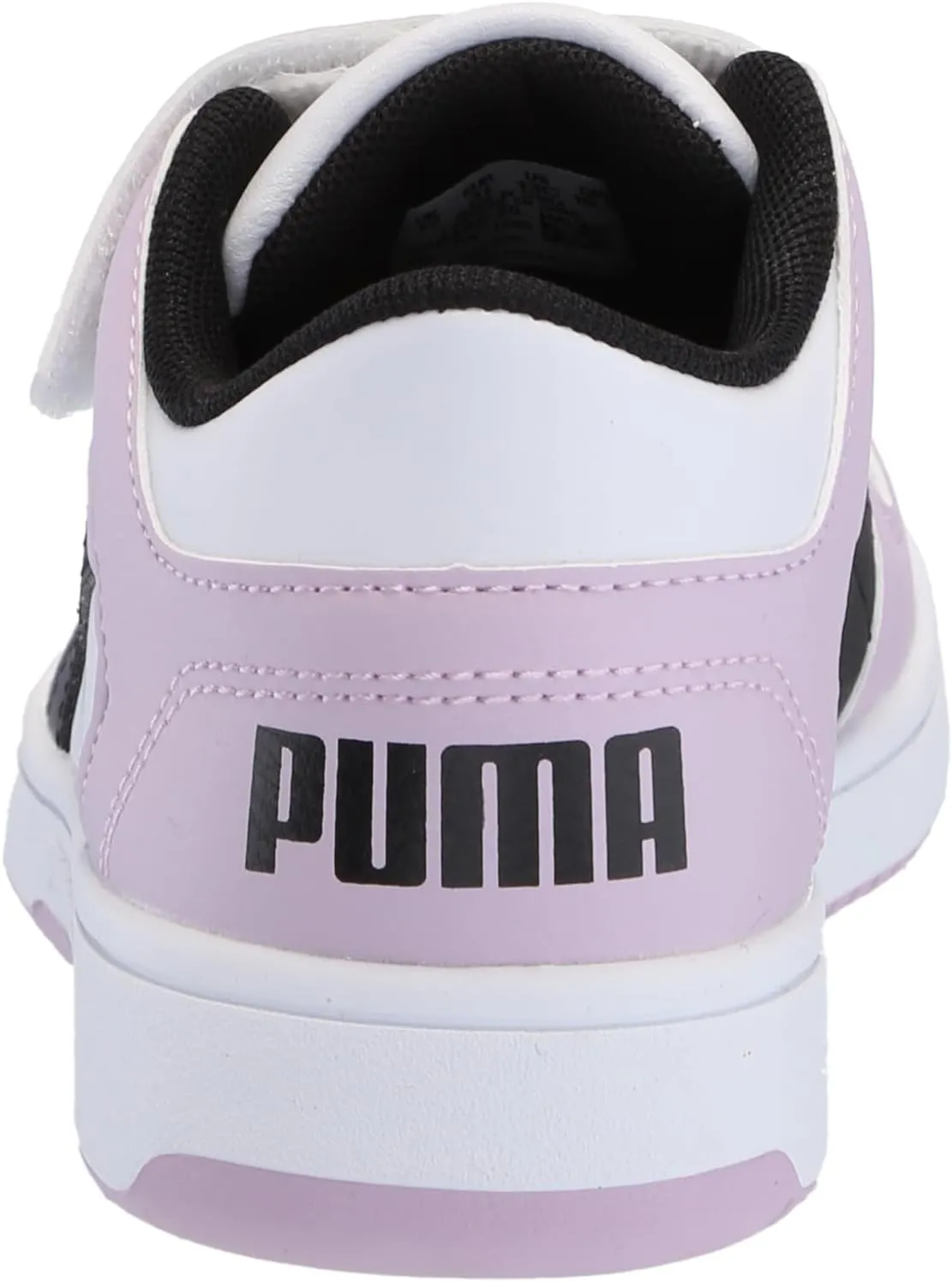 PUMA Unisex-Child Rebound Layup Lo Hook and Loop Sneaker