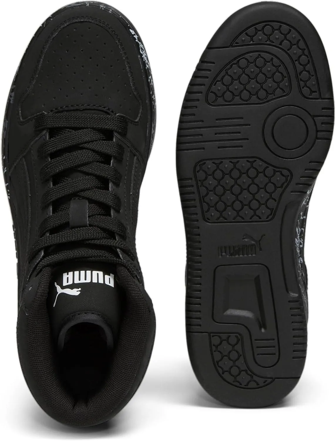 PUMA Unisex-Child Rebound Layup Mid Sneaker