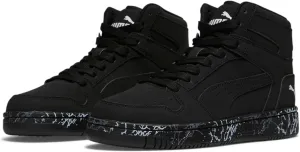 PUMA Unisex-Child Rebound Layup Mid Sneaker
