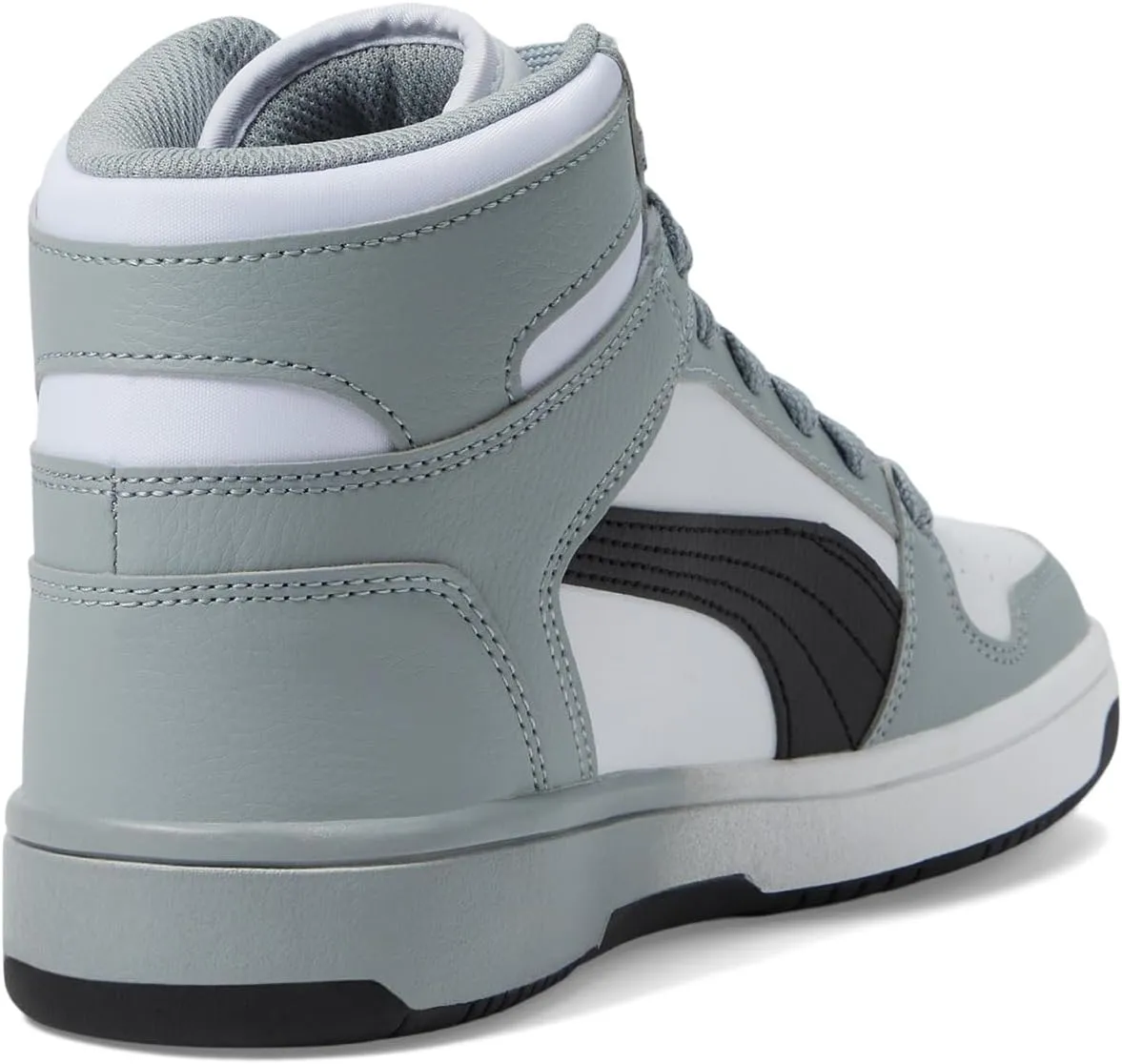 PUMA Unisex-Child Rebound Layup Synthetic Leather Hook and Loop Sneaker