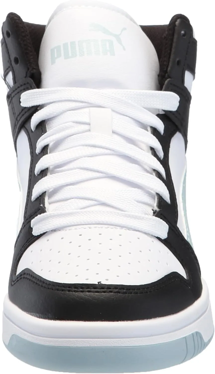 PUMA Unisex-Child Rebound Layup Synthetic Leather Hook and Loop Sneaker