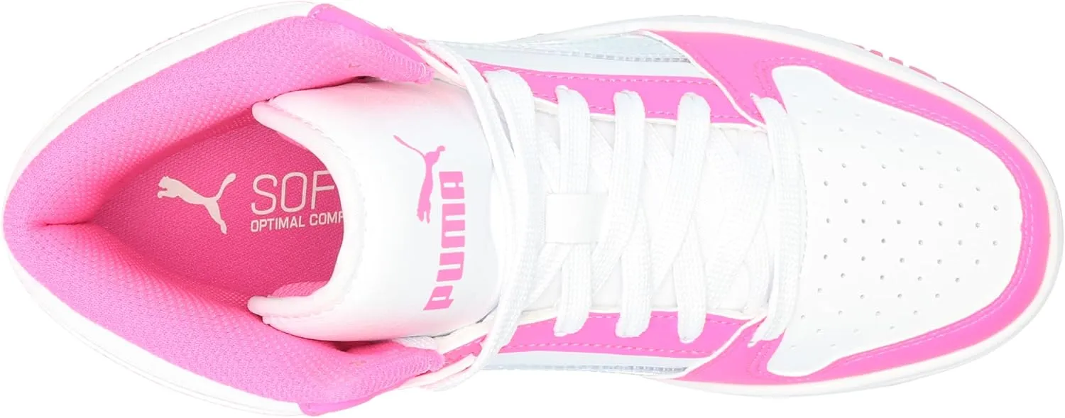 PUMA Unisex-Child Rebound Layup Synthetic Leather Hook and Loop Sneaker