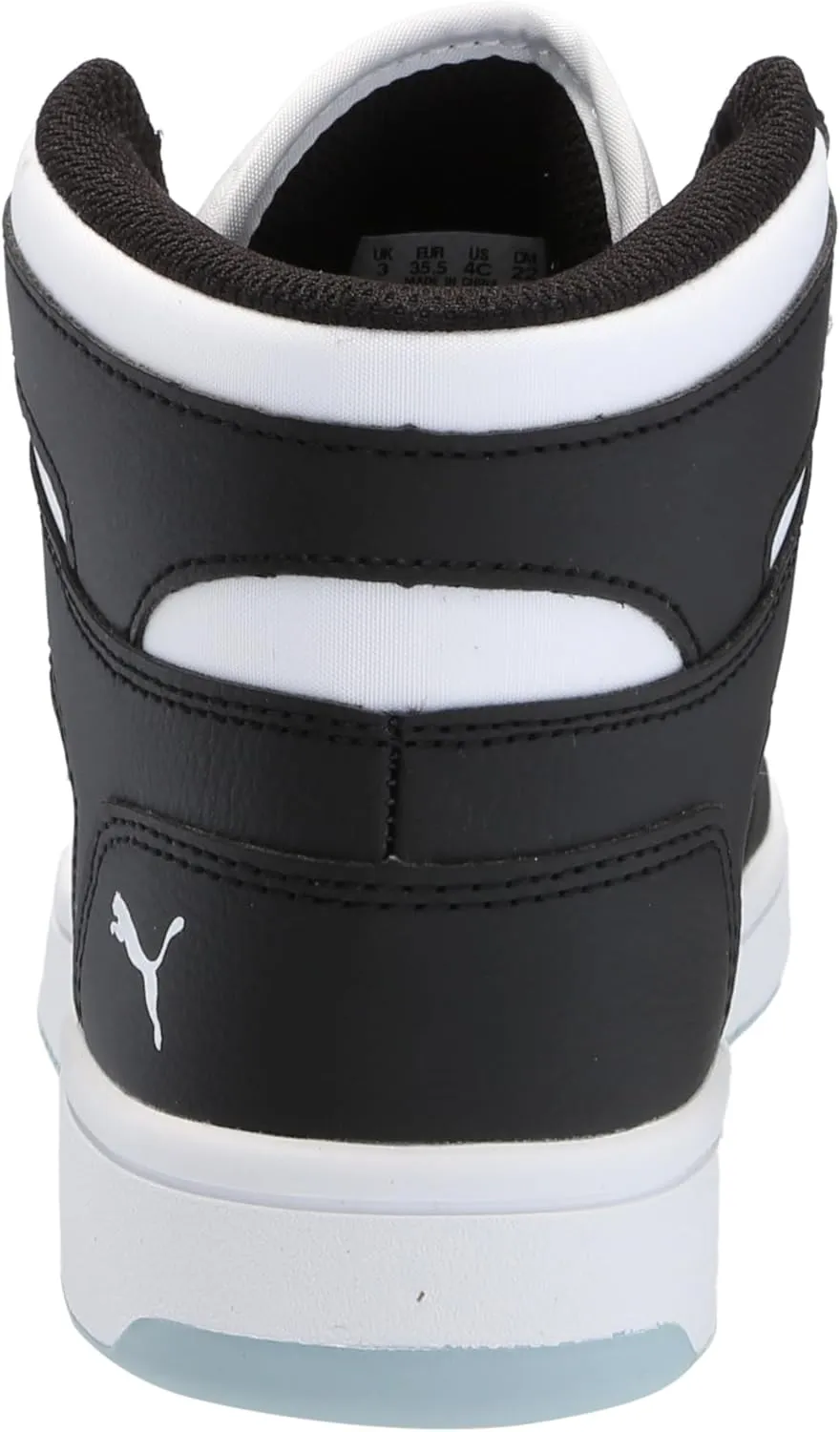 PUMA Unisex-Child Rebound Layup Synthetic Leather Hook and Loop Sneaker