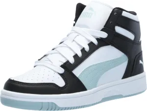 PUMA Unisex-Child Rebound Layup Synthetic Leather Hook and Loop Sneaker