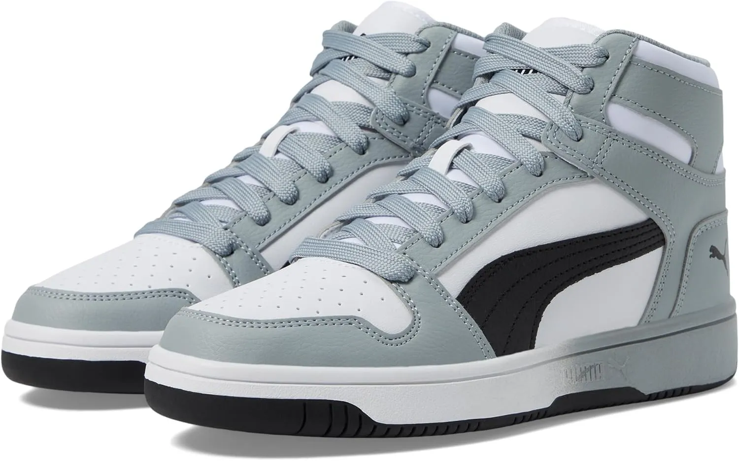 PUMA Unisex-Child Rebound Layup Synthetic Leather Hook and Loop Sneaker