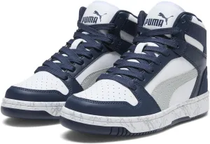 PUMA Unisex-Child Rebound Layup Synthetic Leather Hook and Loop Sneaker