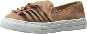 Qupid Women's Reba-162b Fashion Sneaker, Dark Blush str sue Polyurethane, 8 M US