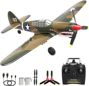RC Plane 4 Channel Remote Control Airplane, Ready to Fly RC Airplane with Xpilot Stabilization System and One Key Aerobatic for Beginners Adult