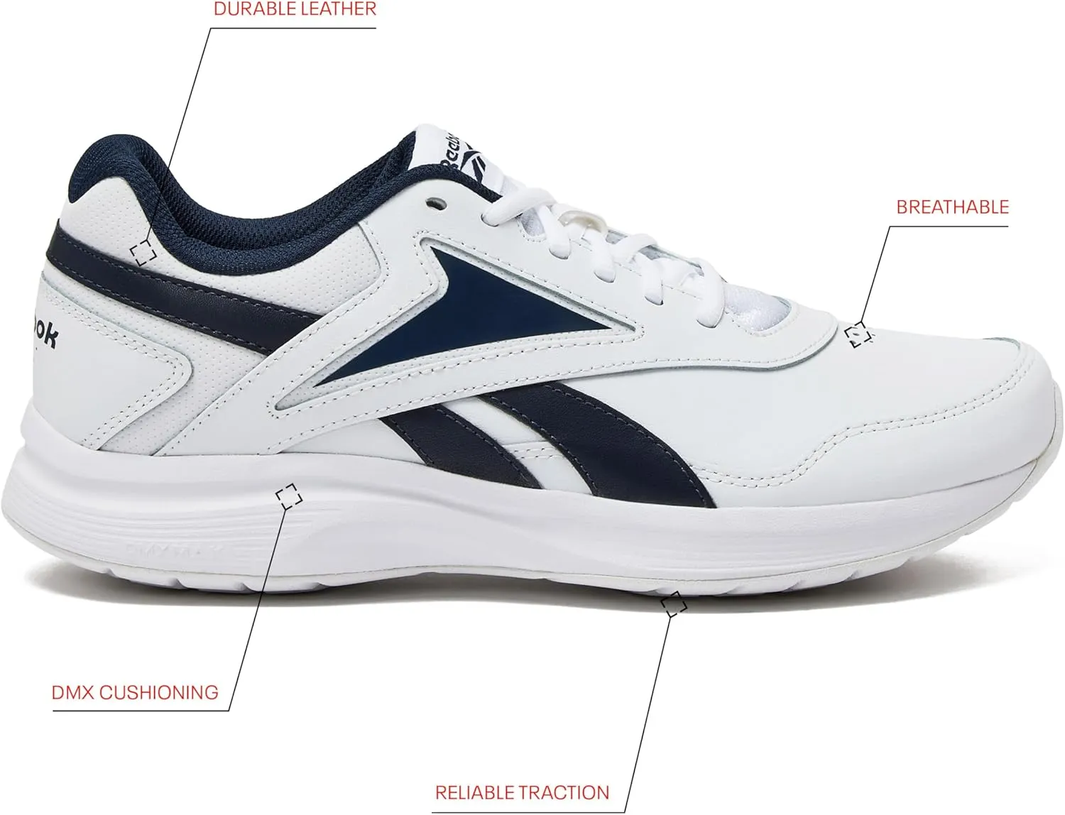 Reebok Men's Walk Ultra 7 DMX Max 4e Cross Trainer