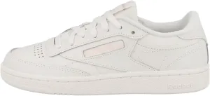 Reebok Women's Club C 85, Chalk Chalk Porcelain Pink, 8 US