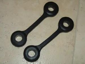 Replacement Resistance Weight Band Set for Body by Jake Machines- Pair of 10LB Weight Straps- New Bone Shaped Design