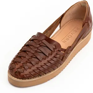 REVORN - ALLURE Designer Huarache | Handcrafted Women Sandal | 100% Genuine Leather | Ultra Comfortable Insole | Flexible Sole | Sophisticated Design