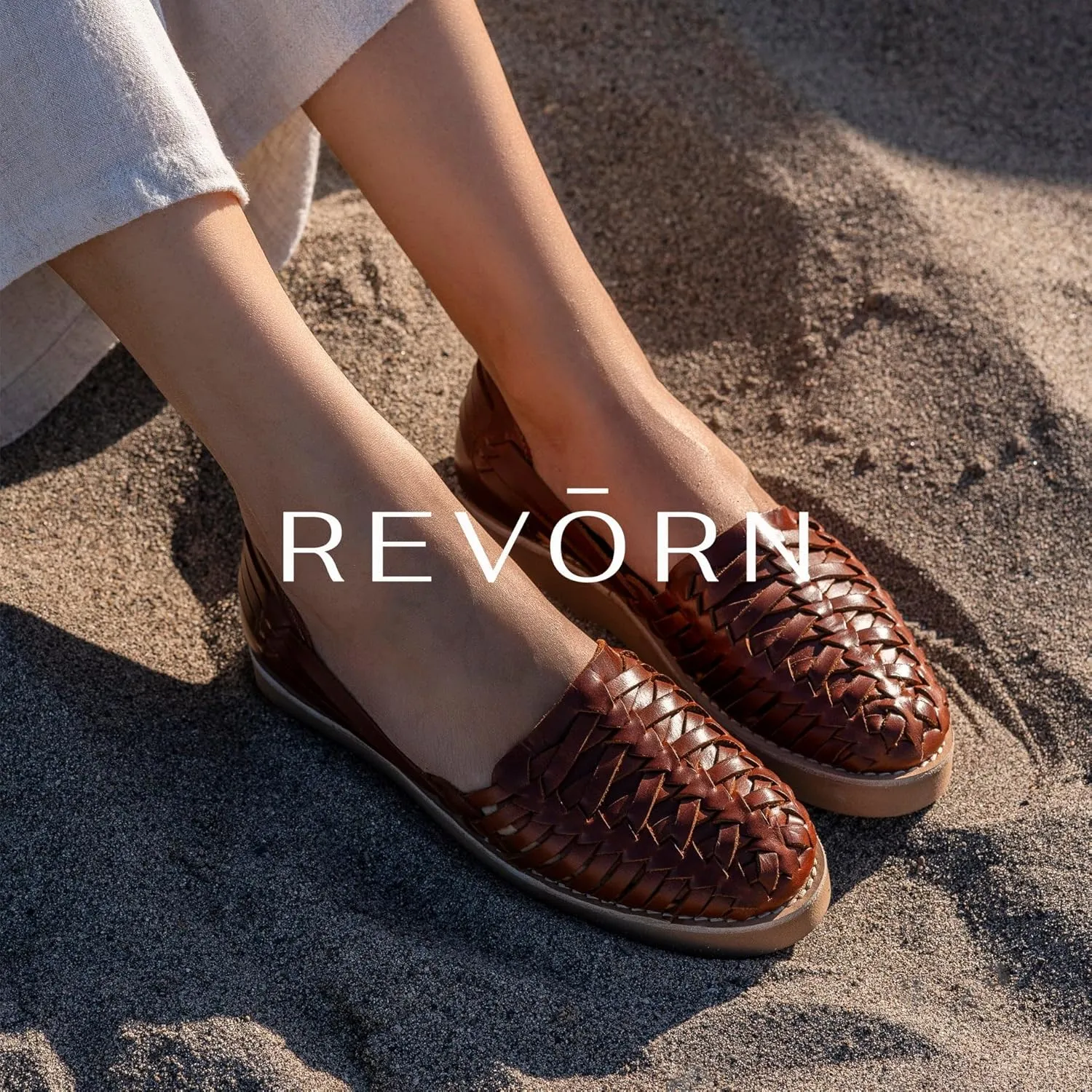 REVORN - ALLURE Designer Huarache | Handcrafted Women Sandal | 100% Genuine Leather | Ultra Comfortable Insole | Flexible Sole | Sophisticated Design