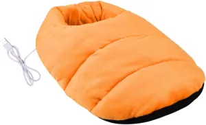 SAFIGLE Heated Socks Foot Heater Electric Warm Shoes Plush Slippers Comfortable Warmth for Cold Days