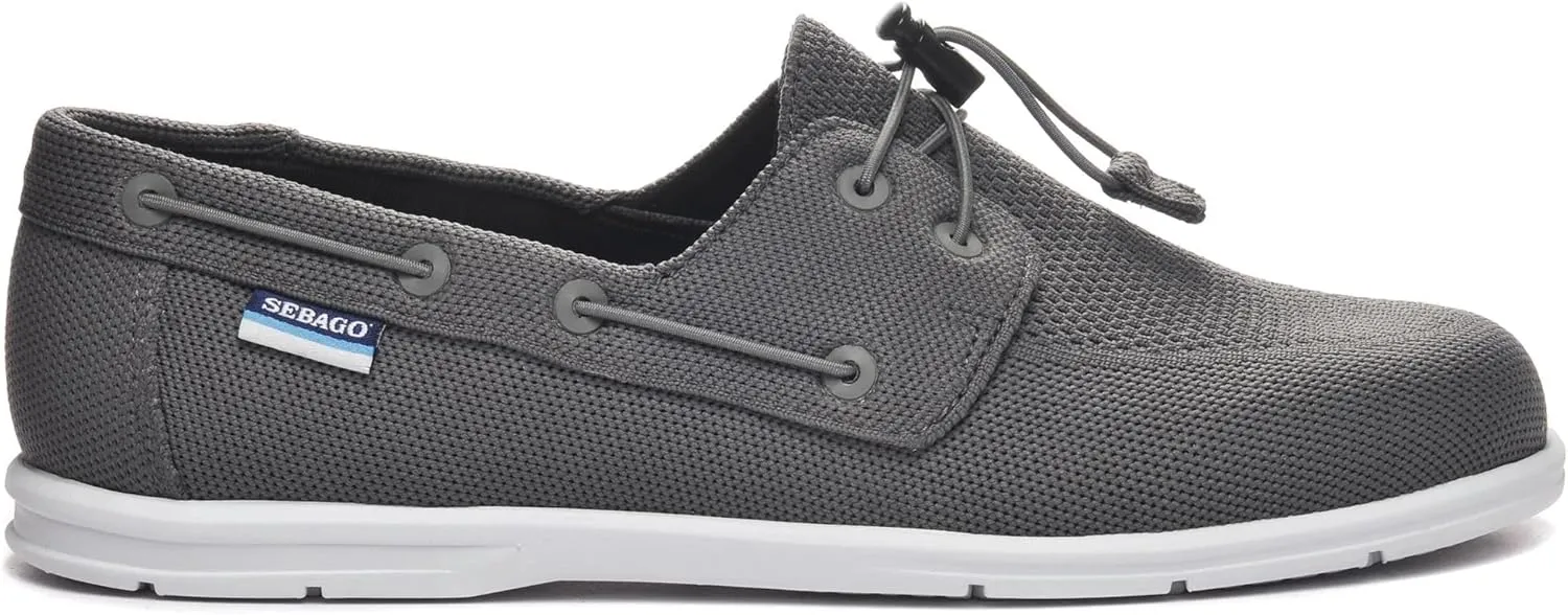 Sebago Monterey Men's Low-Cut Sailing Sneakers – Lightweight Mesh Boat Shoes with Adjustable Toggle Laces & Shock Absorption