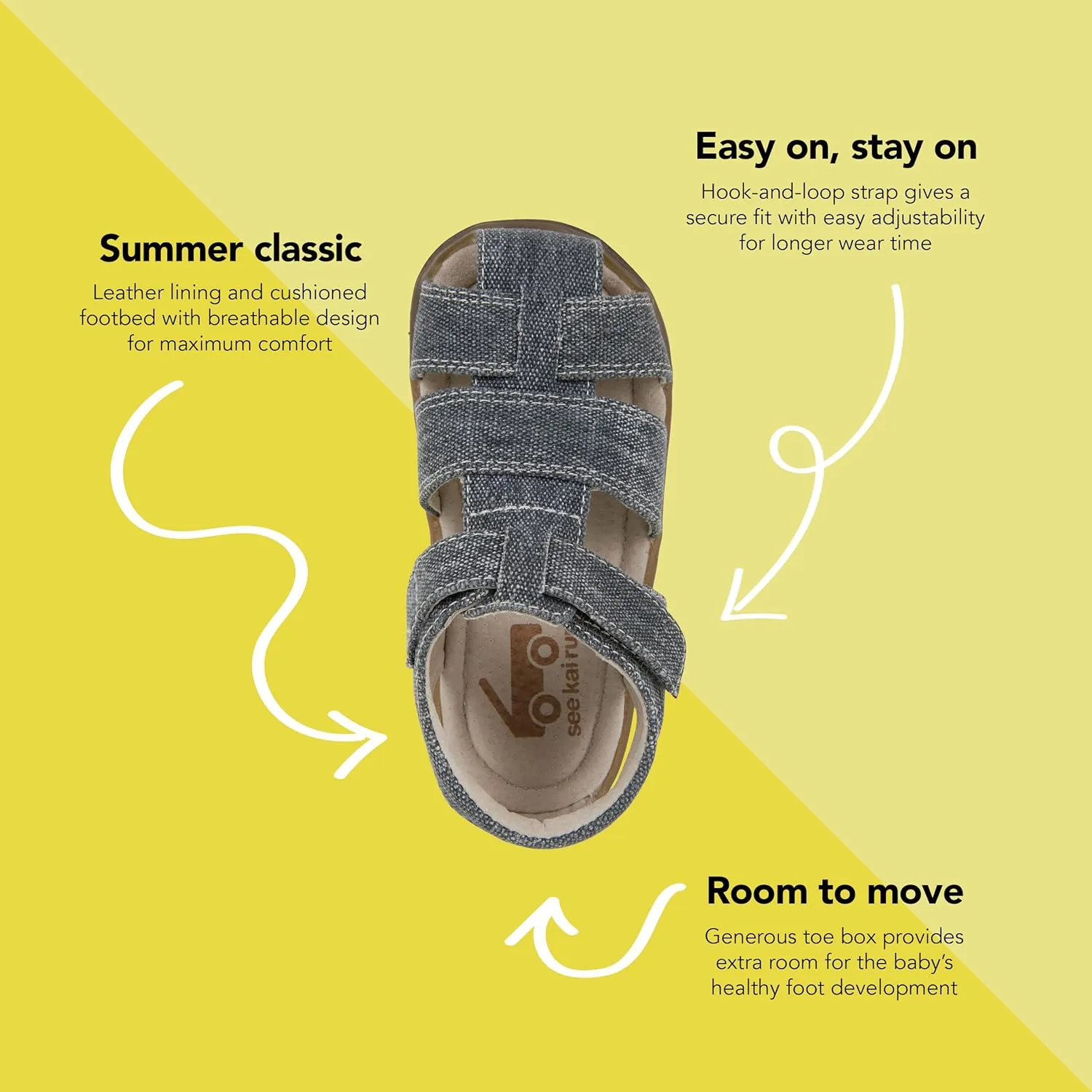See Kai Run Unisex-Child Jude Iv Fisherman Sandal