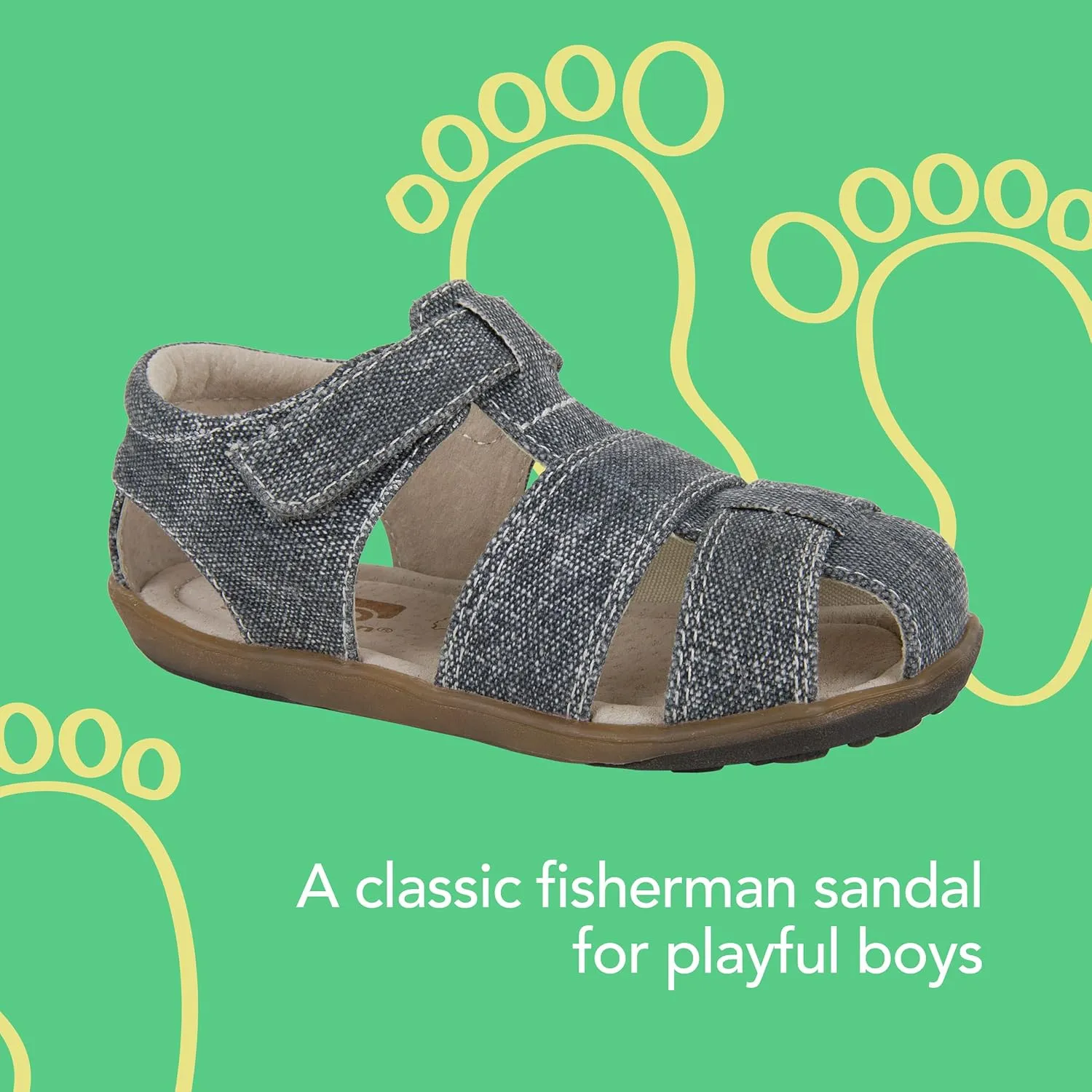 See Kai Run Unisex-Child Jude Iv Fisherman Sandal