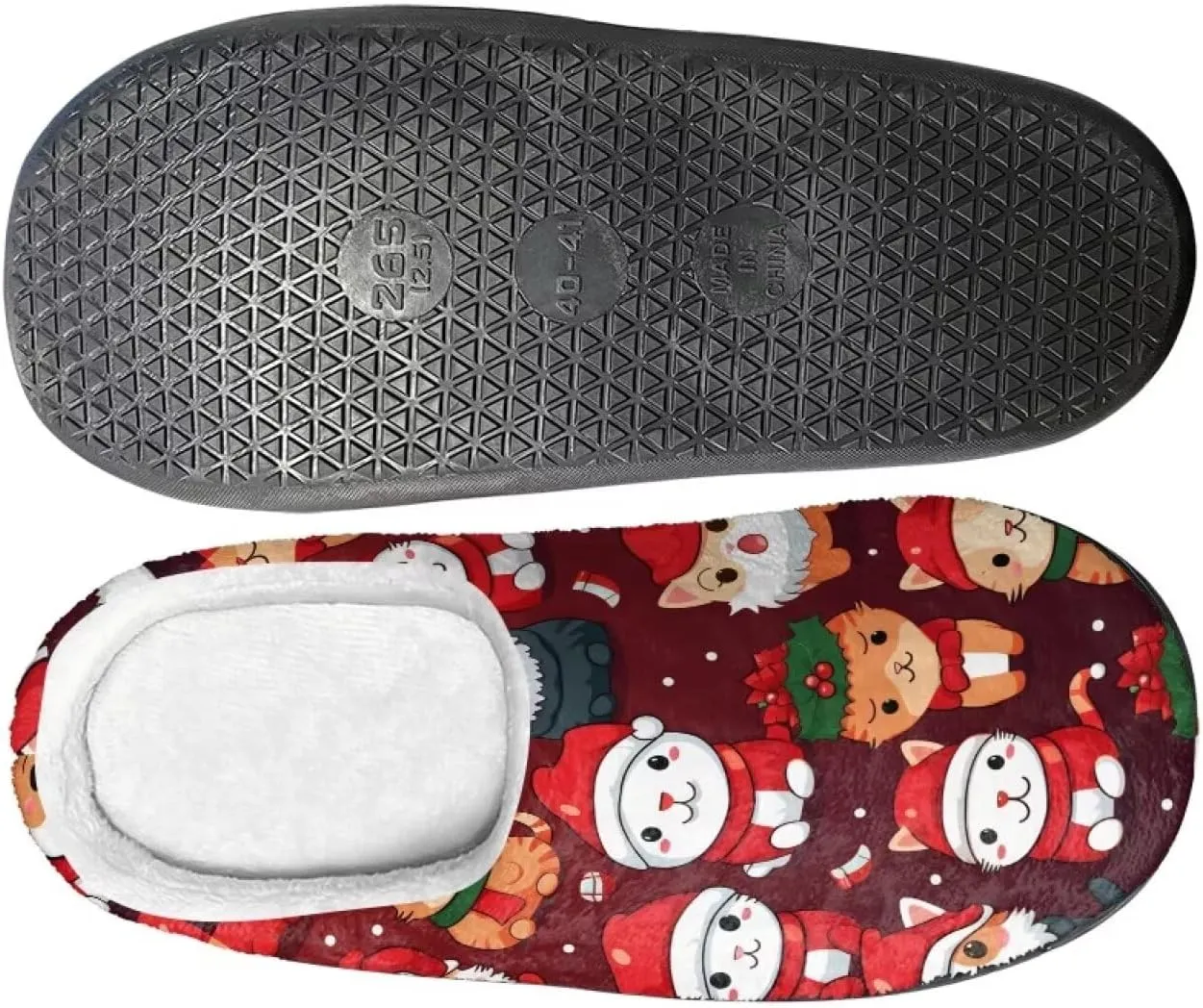 Showudesigns House Slippers for Women Winter Warm Slippers Size 4-12