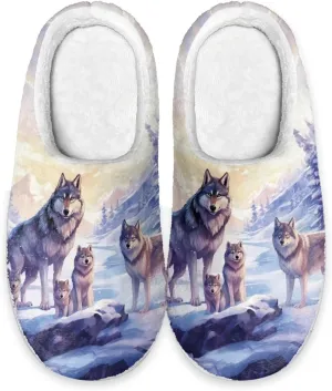 Showudesigns House Slippers for Women Winter Warm Slippers Size 4-12