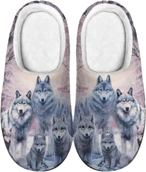 Showudesigns Indoor Winter Home Slippers Size 4-12 Fuzzy Warm