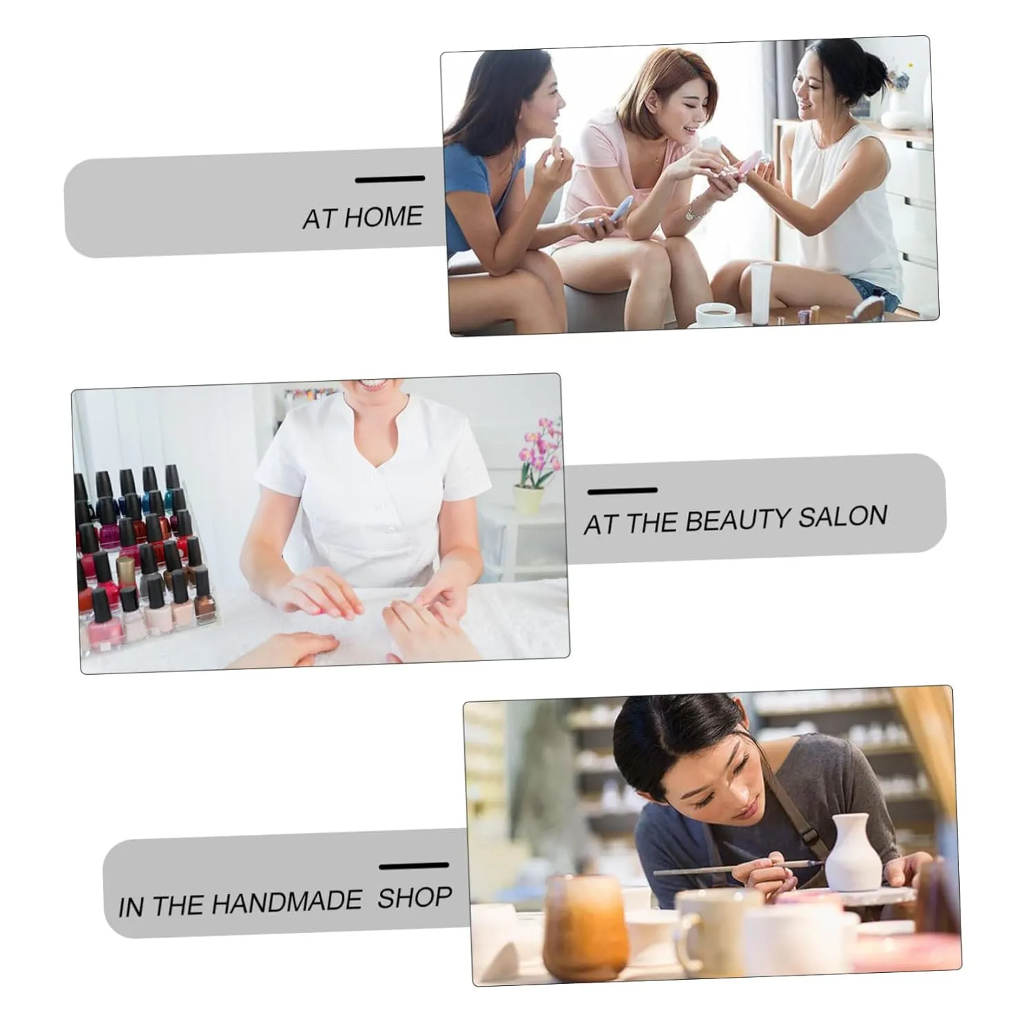 Silicone Nail Art Training Mat Acrylic Nail Art Mat Trainer Nail Stamping Pad Waterproof Washable