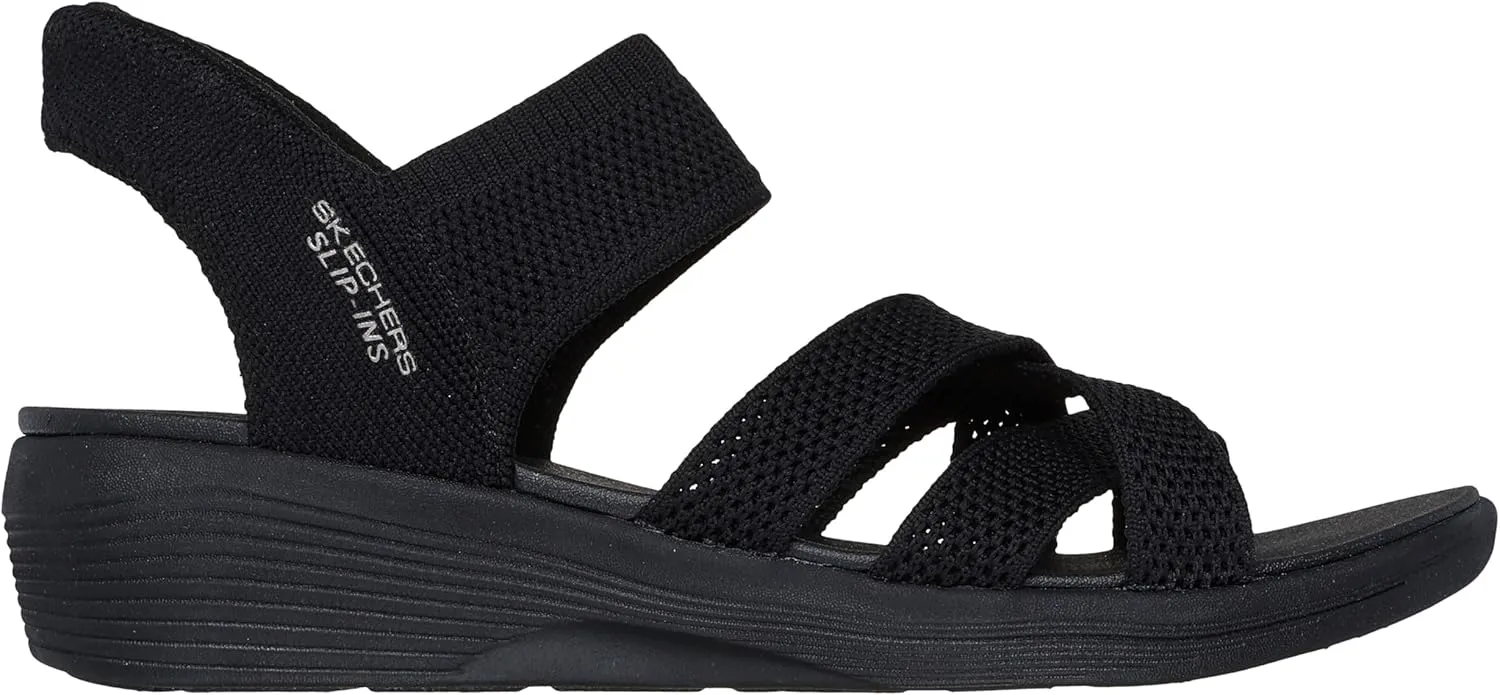 Skechers Women's Arya-Cooling Off Hands Free Slip-ins Wedge Sandal