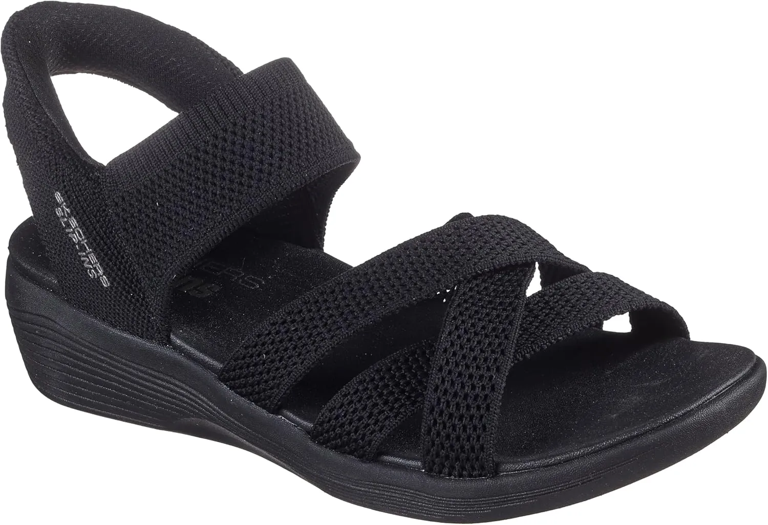 Skechers Women's Arya-Cooling Off Hands Free Slip-ins Wedge Sandal