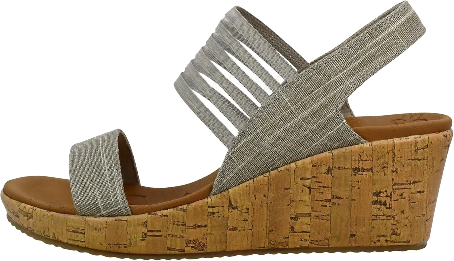 Skechers Women's Beverlee Smitten Kitten Wedge Sandal