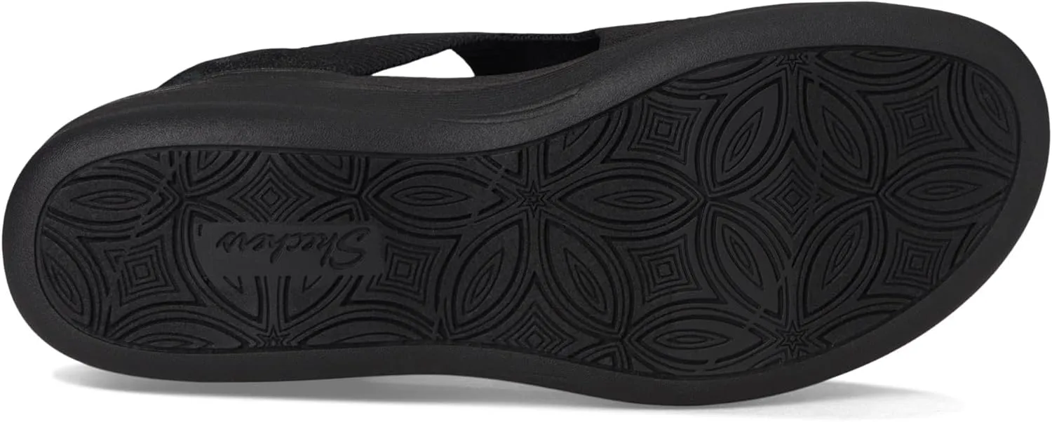 Skechers Women's Martha Stewart's Pier-lite-Park Path Hands Free Slip-ins Wedge Sandal