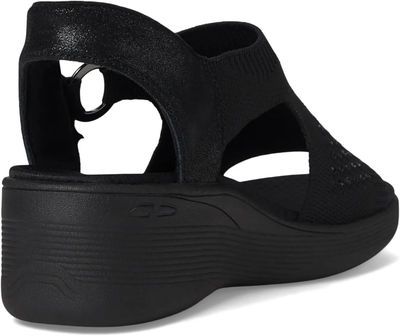 Skechers Women's Martha Stewart's Pier-lite-Park Path Hands Free Slip-ins Wedge Sandal