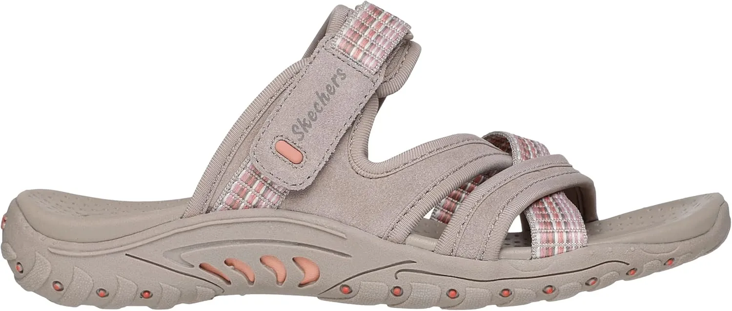 Skechers Women's Reggae-Color-Full Slide Sandal