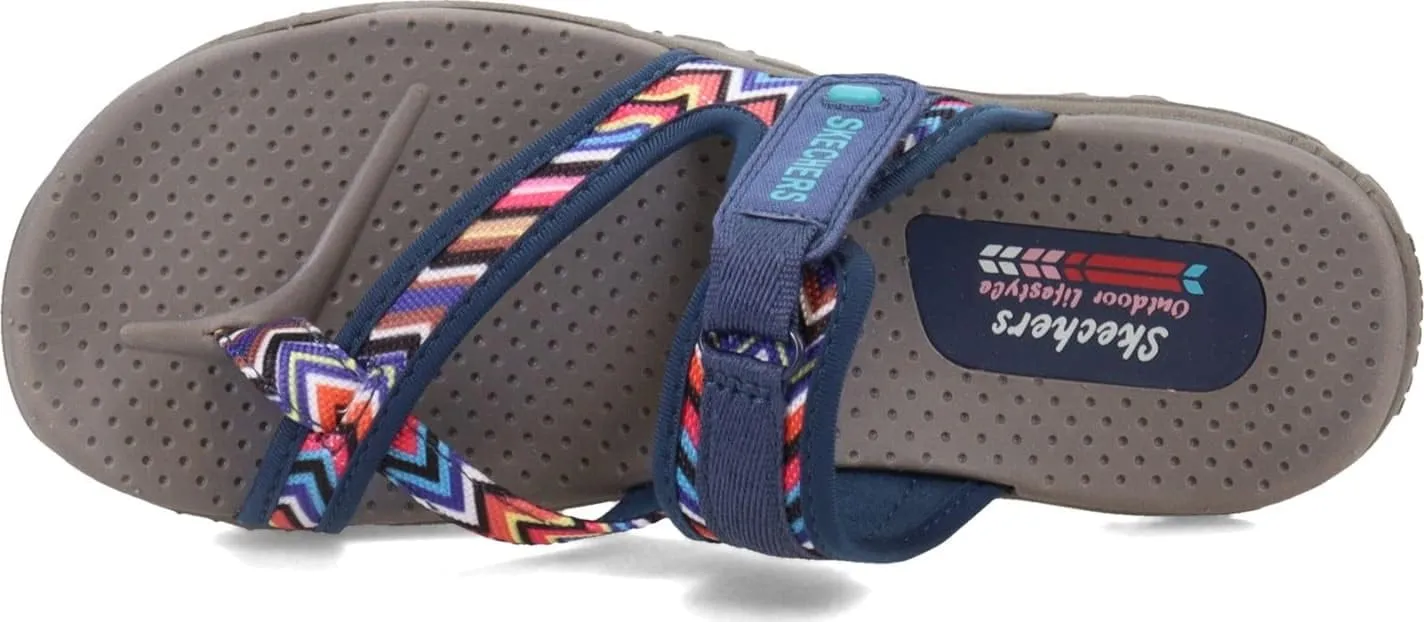 Skechers Women's Reggae-Zig Swag Flip-Flop Sandals