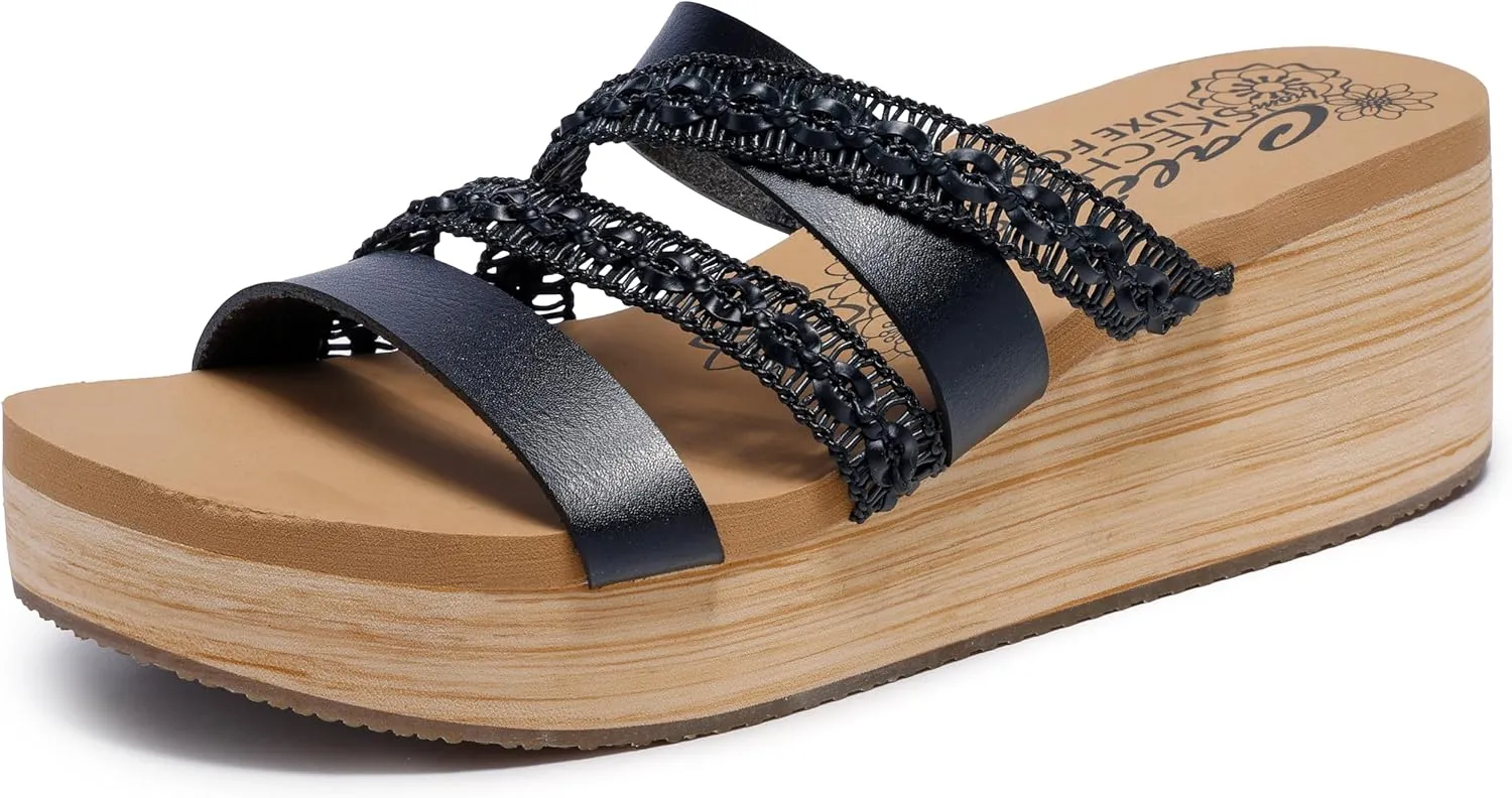 Skechers Women's Summers Wedge Sandal