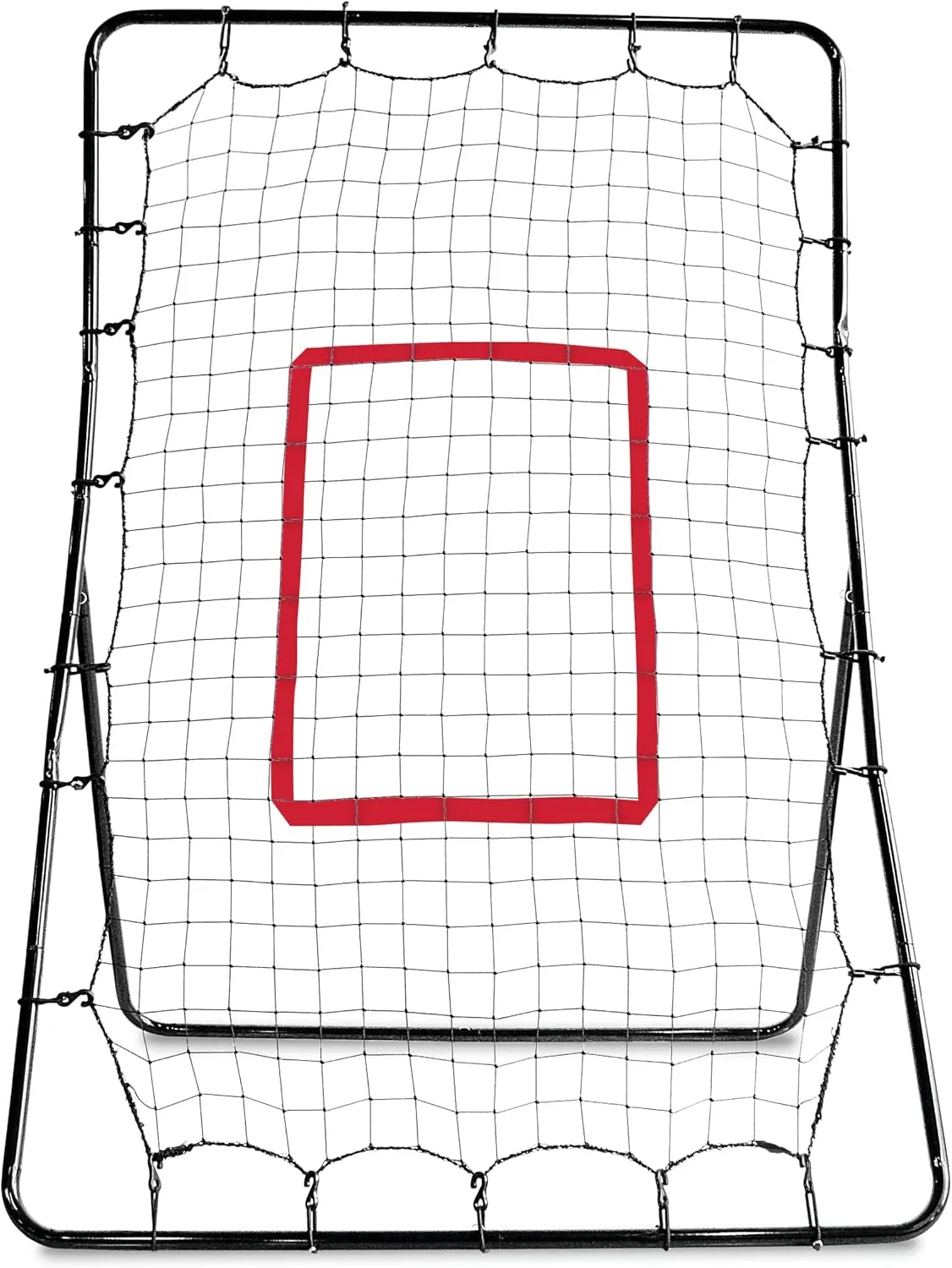 SKLZ Fielding Trainer - Baseball & Softball Pitch-Back Rebound Net - Ground, Line Drive & Fly Ball Return Settings - 4 x 4.5-Foot Steel Frame, UV & Weather Resistant Bungee Net, Easy-Fold Design