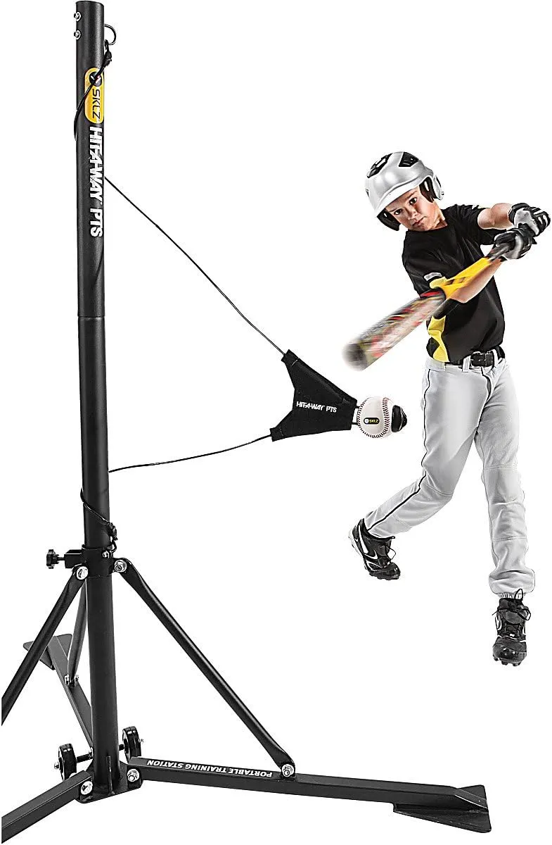 SKLZ Hit-A-Way Portable Baseball Training-Station Swing Trainer with Stand