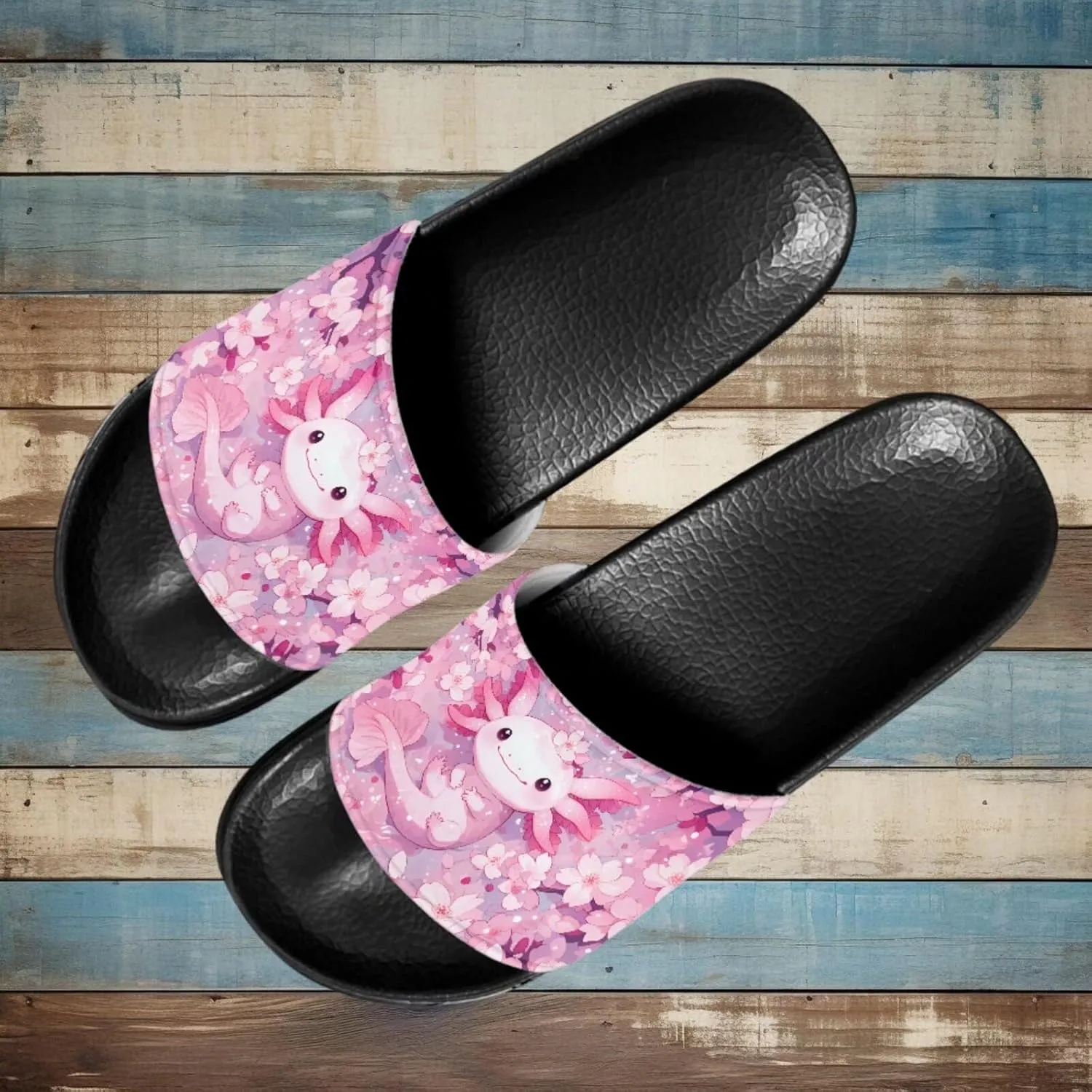 Slides & Slippers for Women, Men & Kids Pool Sandals Clouds Footwear Non-Slip Bathroom Shower Sandals