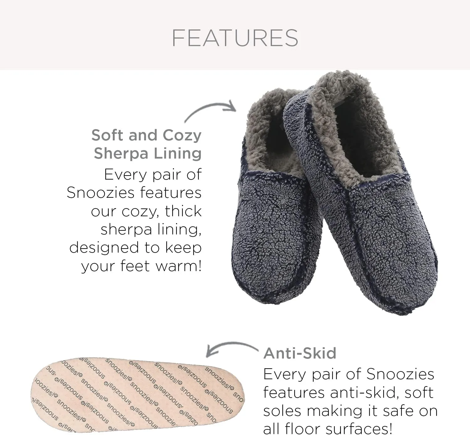 Snoozies Mens Slippers | Slippers for Men | Mountain