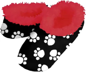 Snoozies Sherpa-Lined Slipper Socks - Fuzzy and Cute Slippers for Women with Non-Slip Sole - Ladies Warm Slippers